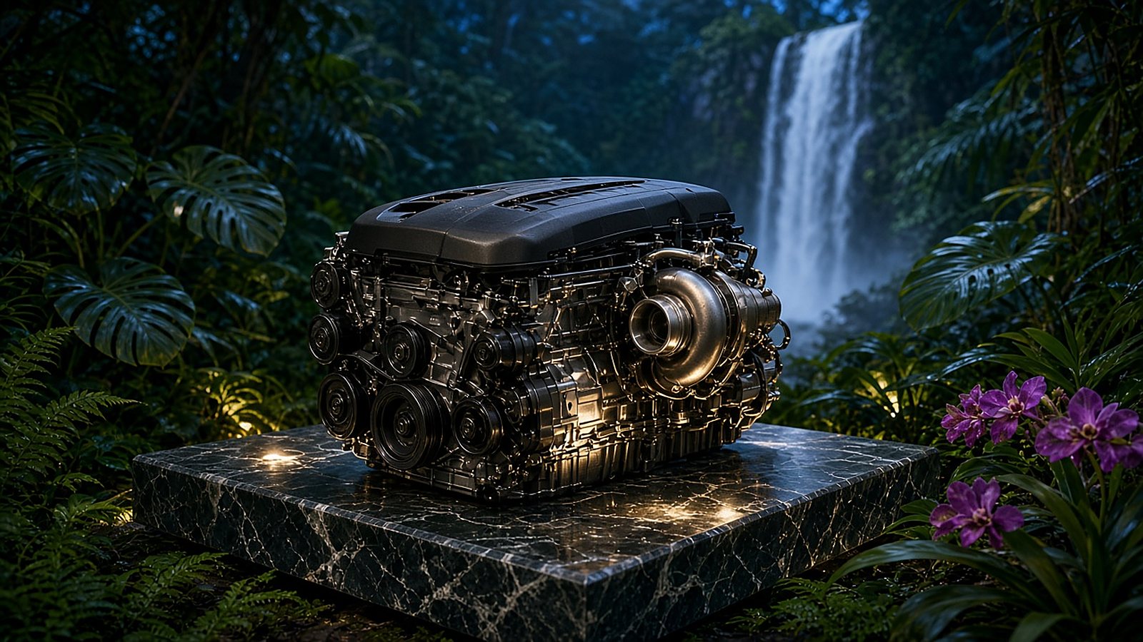 Used BMW engine: straight-six by the jungle falls